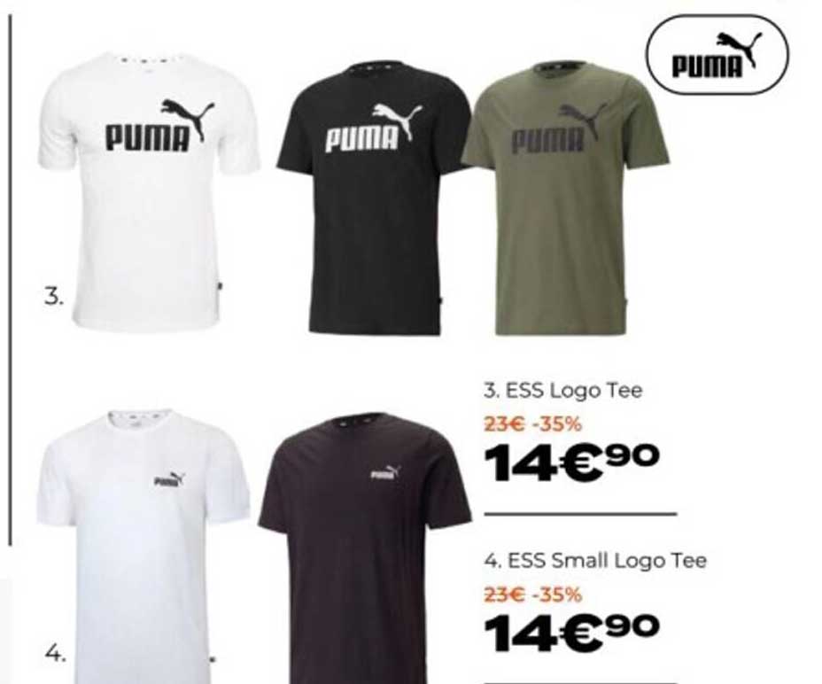 ess logo tee puma, ess small logo tee puma