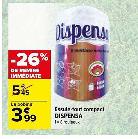Essuie-tout Compact Dispensa