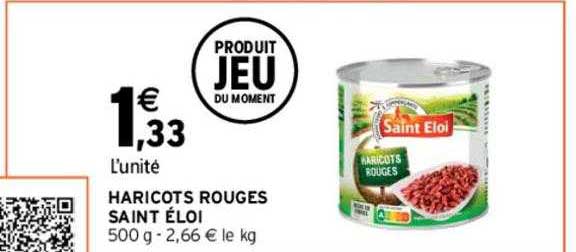 haricots rouges saint éloi