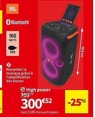high power jbl