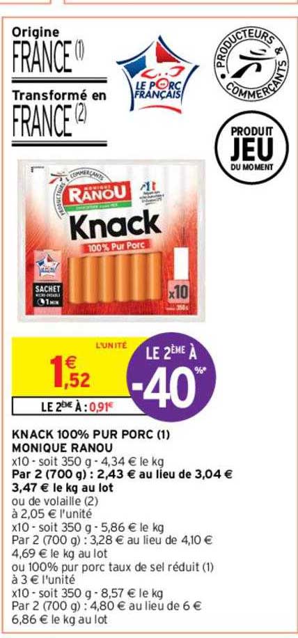 knack 100% pur porc monique ranou