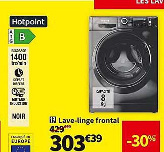 lave-linge frontal hotpoint