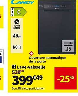 lave-vaisselle candy