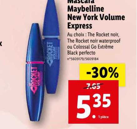 mascara maybelline new york volume express