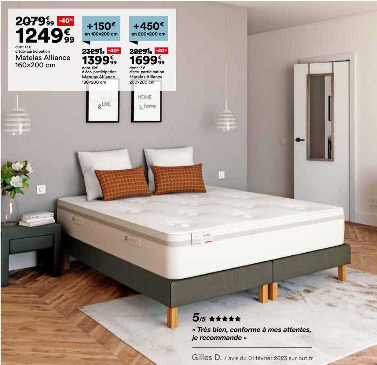 matelas alliance 160 x 200 cm, matelas alliance 160 x 200 cm, matelas alliance 200 x 200 cm