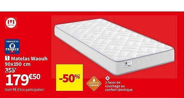 Matelas Waouh 90 X 190 Cm