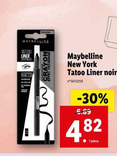 Maybelline New York Tatoo Liner Noir