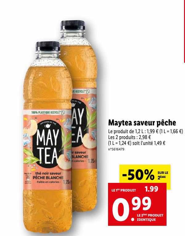 Maytea Saveur Pêche