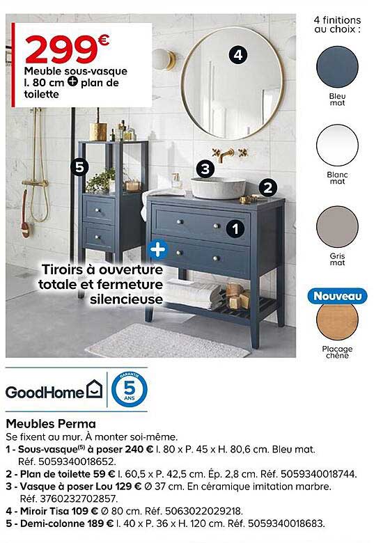Meubles Perma GoodHome