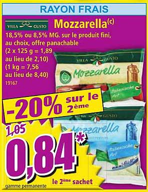 mozzarella villa gusto