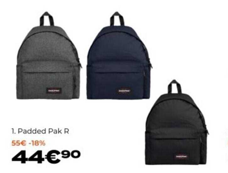 padded pak r eastpak