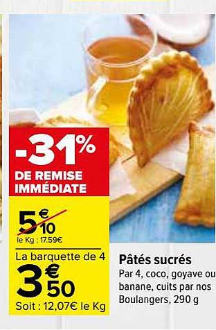Pâtés Sucrés