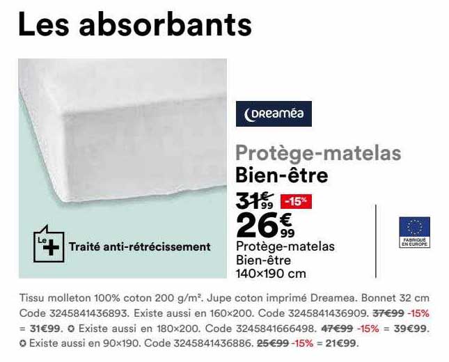 protege-matelas bien-etre