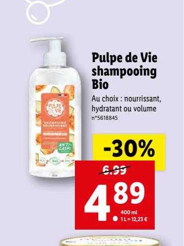 Pulpe De Vie Shampooing Bio