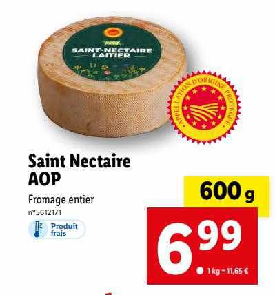 saint nectaire aop