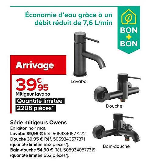 série mitigeurs owens