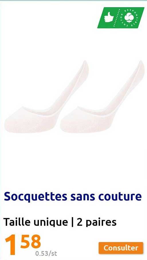 Socquettes Sans Couture