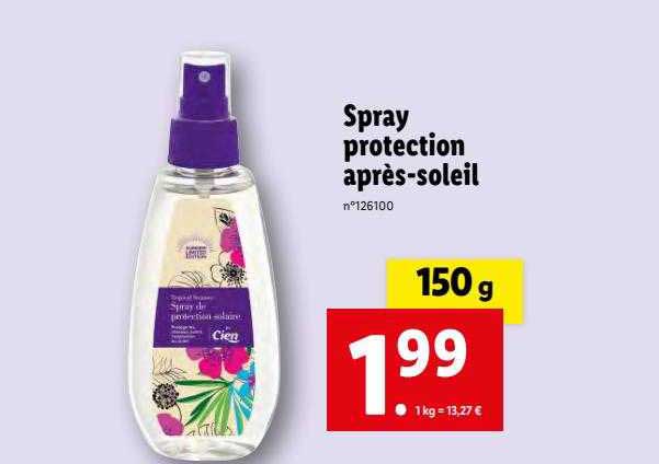 Spray Protection Après-soleil