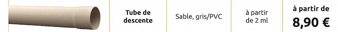 tube de descente