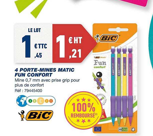 4 portes mines matic fun confort bic