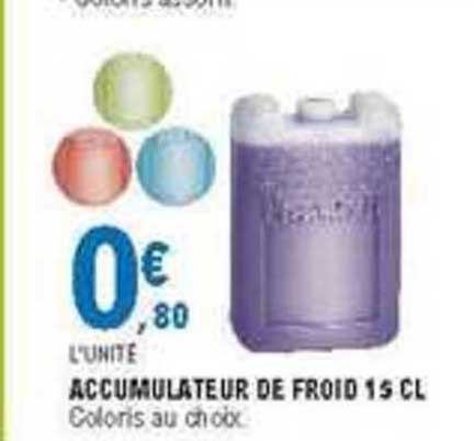 Accumulateur De Froid 15 Cl