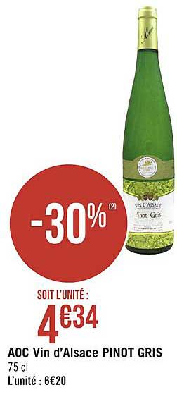 aoc vin d'alsace pinot gris