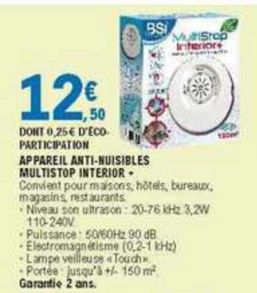 appareil anti nuisibles multistop interior