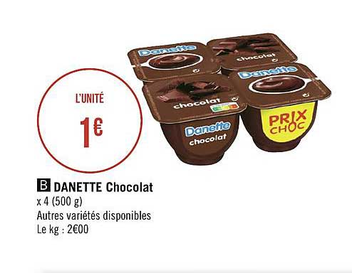 Danette Chocolat