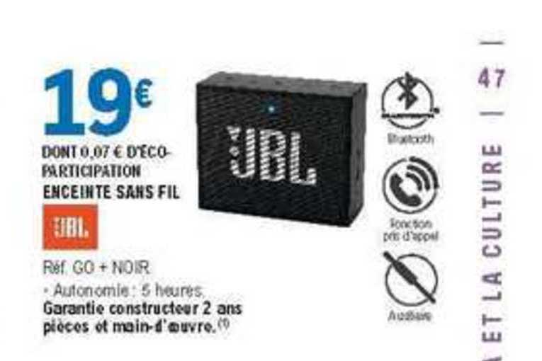 enceinte sans fil ubl