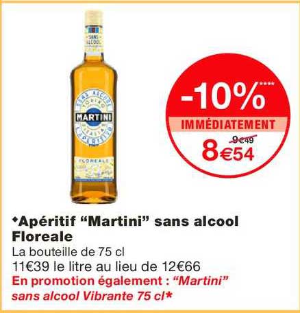 Floreale Apéritif Martini Sans Alcool