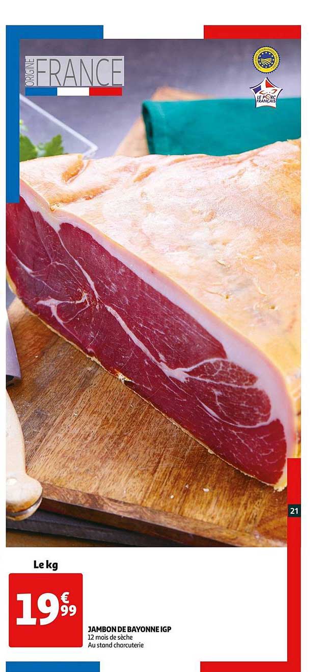 Jambon De Bayonne Igp