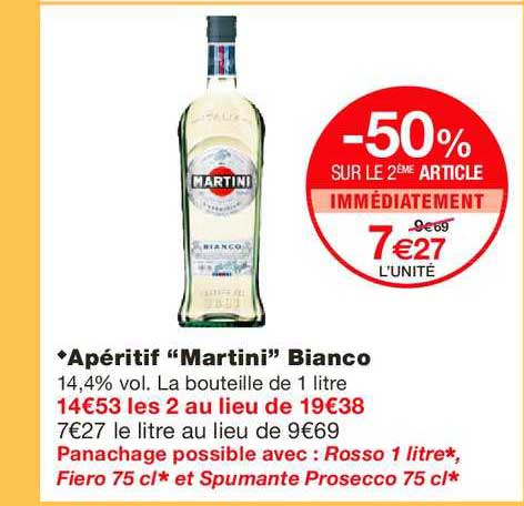 Martini Bianco Apéritif