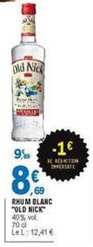 old nick rhum blanc