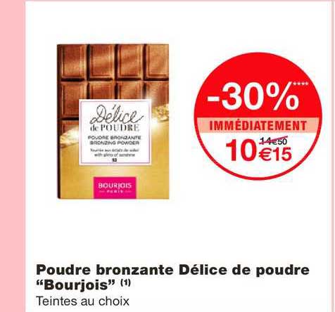 Poudre Bronzante Délice De Poudre Bourjois