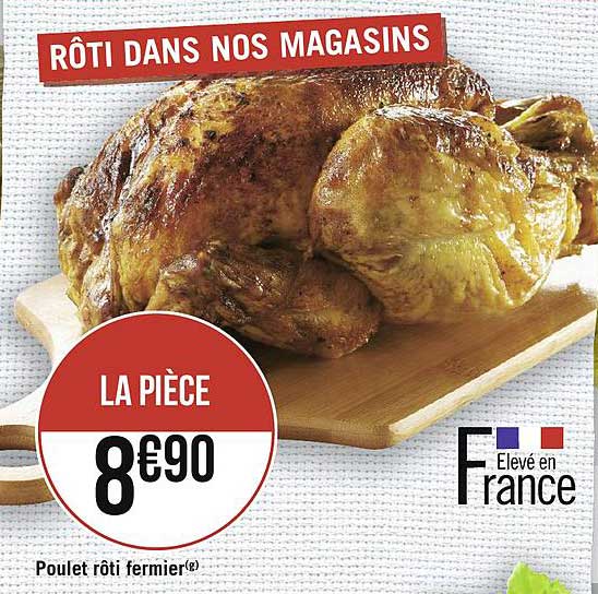 Poulet Rôti Fermier