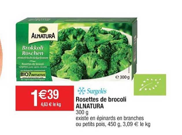 Rosettes De Brocoli Alnatura