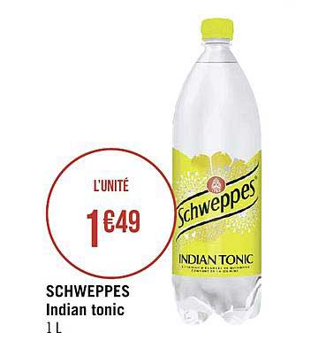 schweppes indian tonic