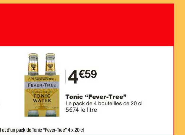 tonic water fever tree