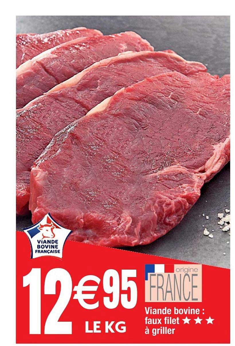 viande bovine faut filet à griller