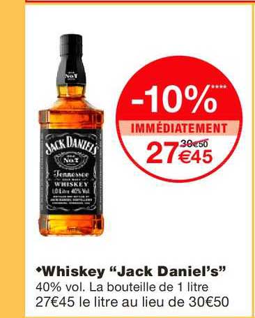 whiskey jack daniel's