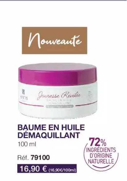 Baume En Huile Démaquillant