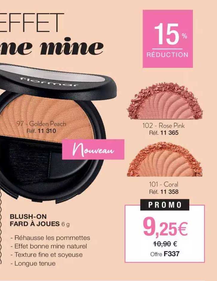 blush-on fard à joues