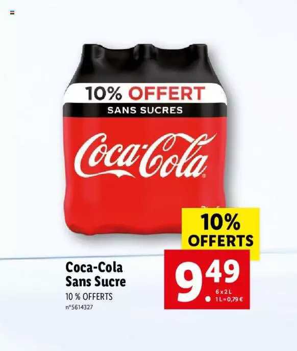 coca-cola sans sucre