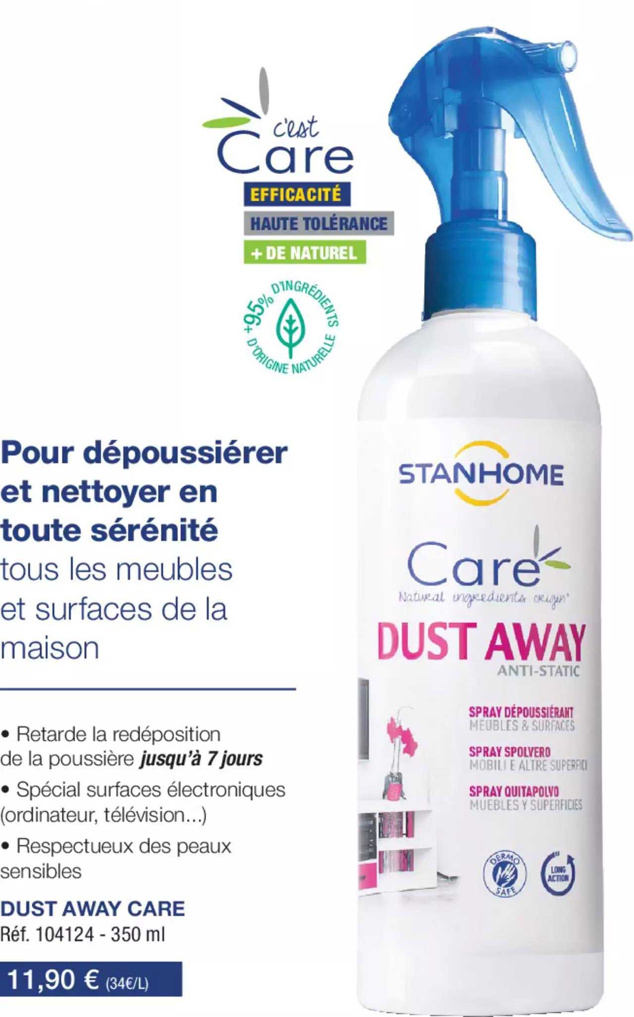 Dust Away Care Pour Dépoussiérer Et Nettoyer En Toute Sérénité