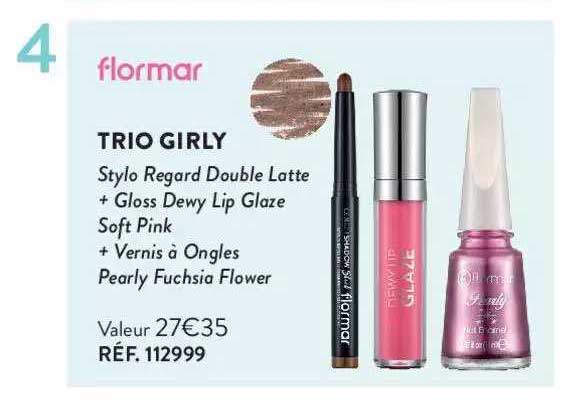 flormar trio girly
