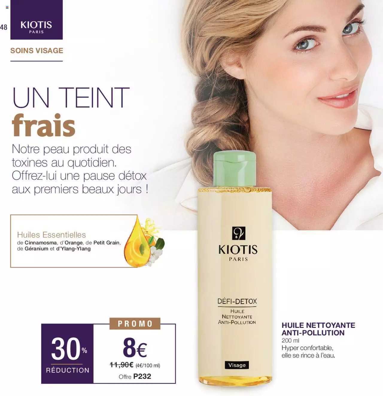 huile nettoyante anti-pollution kiotis