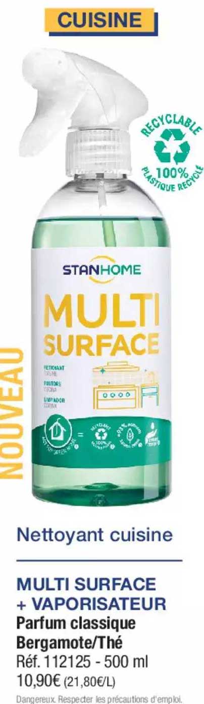 Nettoyant Cuisine Multi Surface + Vaporisateur