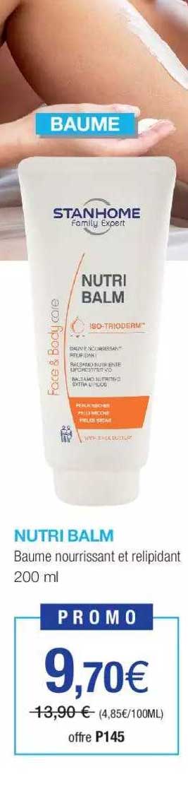 nutri balm baume nourrissant et relipidant