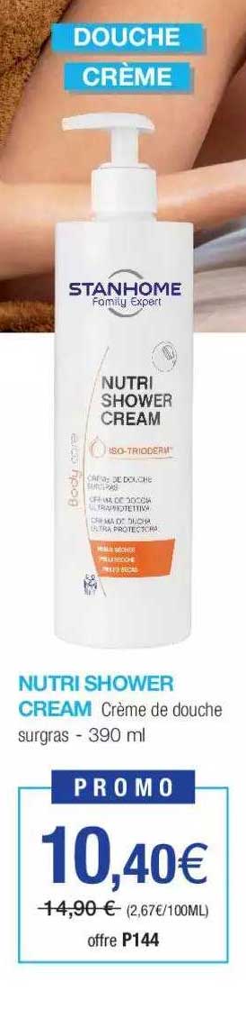 nutri shower cream crème de douche surgras