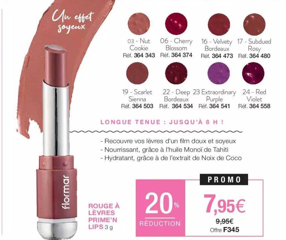 rouge à lèvres prime'n lips